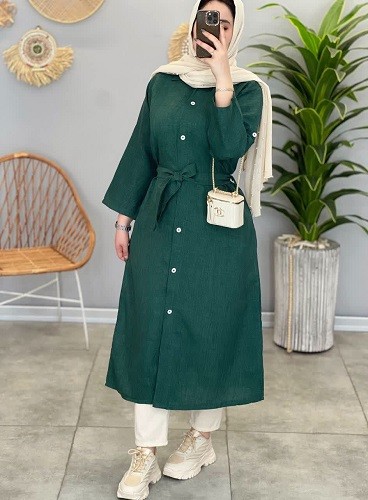 1378- مانتو مزونی آدرینا