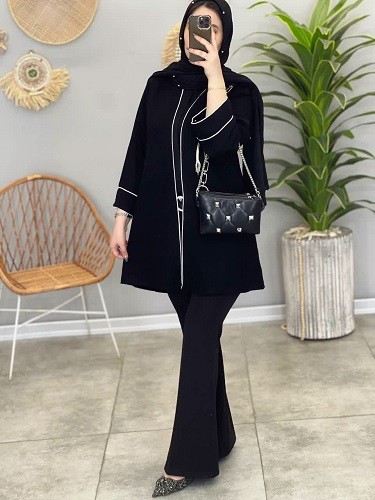 1380- کت مزونی پاپیون