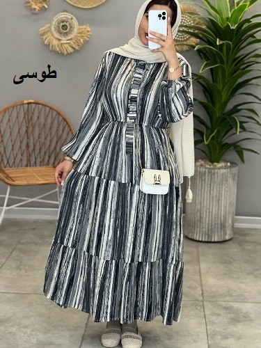 1381-پیراهن مزونی شاهیکا