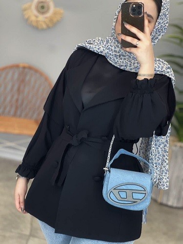 1385- مانتو عروسکی ژیکا