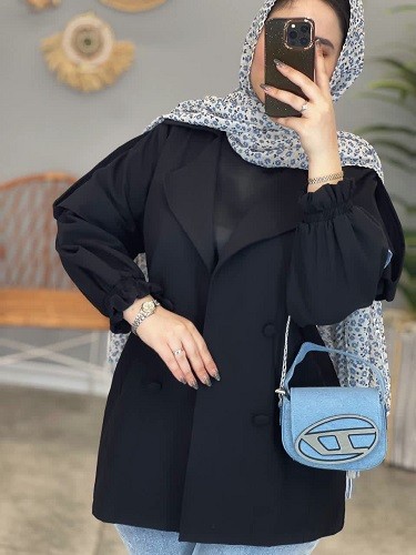 1385- مانتو عروسکی ژیکا