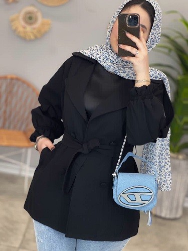 1385- مانتو عروسکی ژیکا