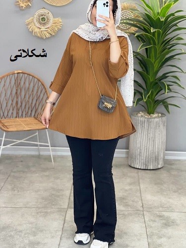 1262-مانتو شومیزی آوا