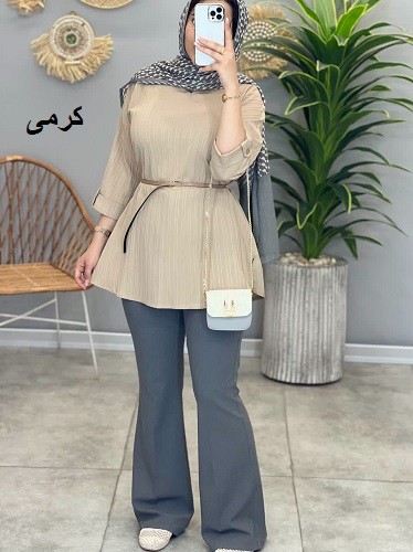 1262-مانتو شومیزی آوا