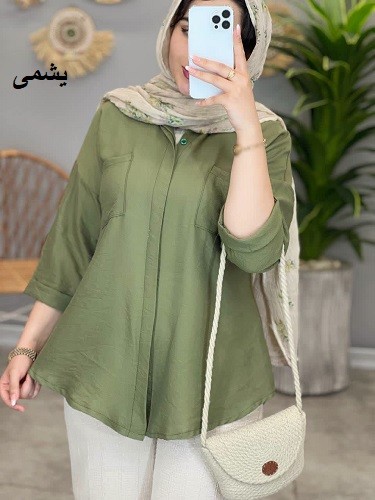 1391-مانتو شومیزی مانا