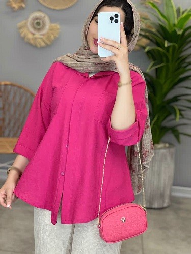 1391-مانتو شومیزی مانا