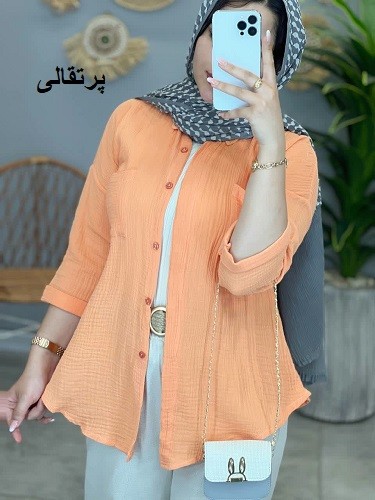 1389- شومیز دبل فیس آیسن