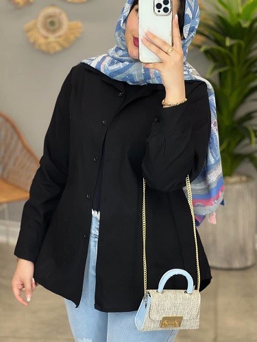 1390-مانتو شومیزی صحرا