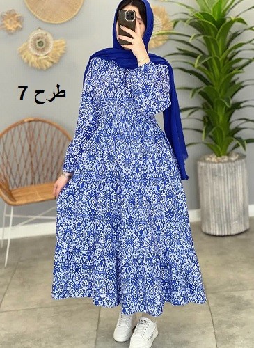 1394-پیراهن بلند پریدخت