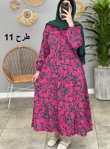 1394-پیراهن بلند پریدخت