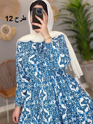 1394-پیراهن بلند پریدخت