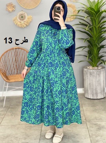 1394-پیراهن بلند پریدخت