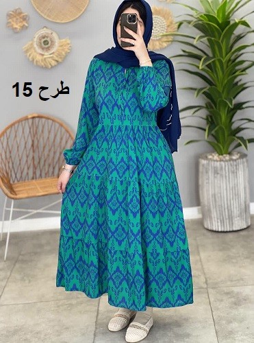 1394-پیراهن بلند پریدخت