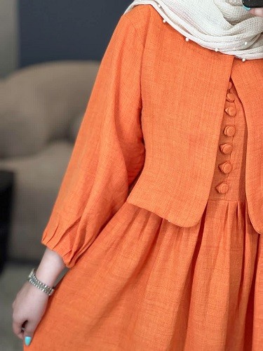 1396-ست کت و سارافون توسکا