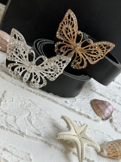 1407-کمربند چرم سنجاقک