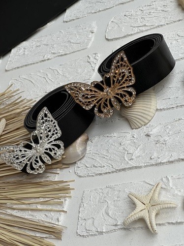 1407-کمربند چرم سنجاقک