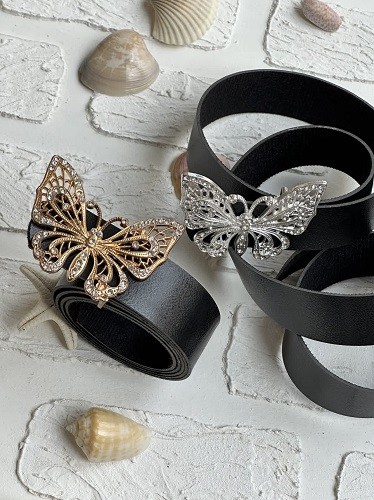 1407-کمربند چرم سنجاقک