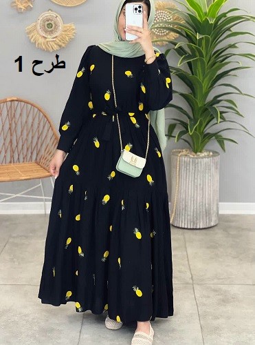 1413-پیراهن مزونی گیلاس