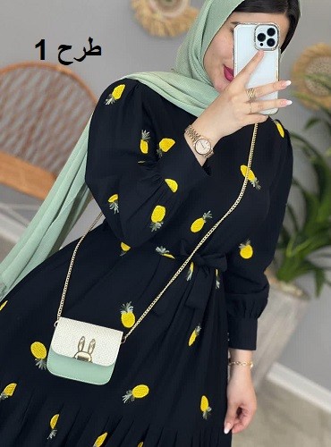 1413-پیراهن مزونی گیلاس