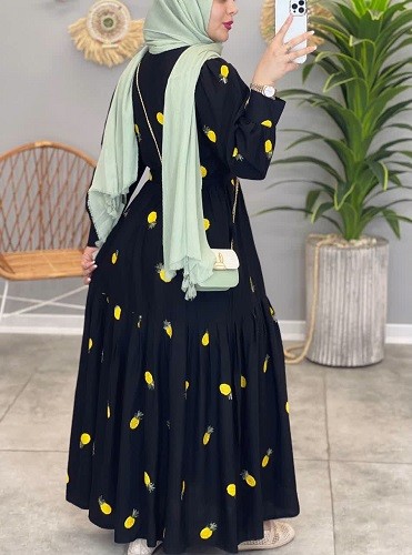 1413-پیراهن مزونی گیلاس