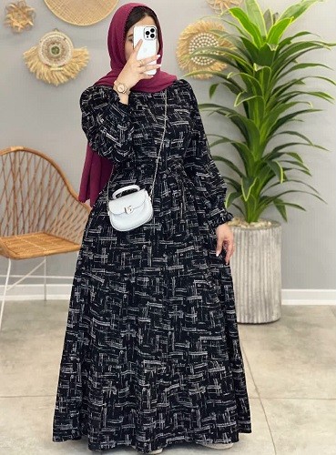 1412-پیراهن مزونی ساحل