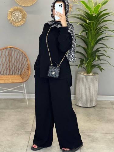 1415- ست شومیز شلوار سوفی