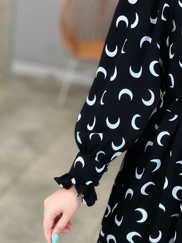 1416-پیراهن بلند ماهلین