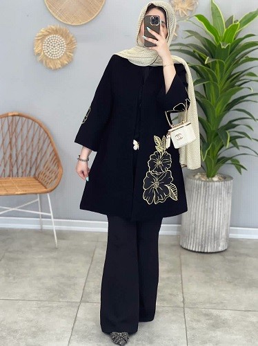 1423-کت مزونی شکوفه