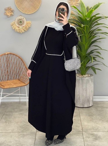 1420-عبایی مزونی جواهر