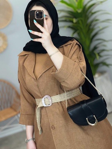 1422-مانتو بلند دایانا