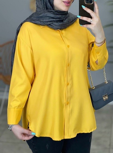 1117_ مانتو شومیزی کارن