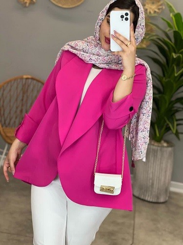 1412- کت مزونی شاهیکا