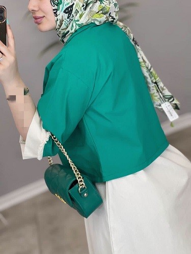 1436-ست کت و سارافون شهرناز