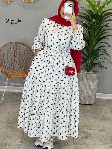 1437- پیراهن عروسکی نازدونه