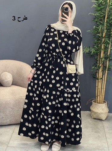 1437- پیراهن عروسکی نازدونه