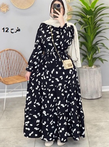 1437- پیراهن عروسکی نازدونه