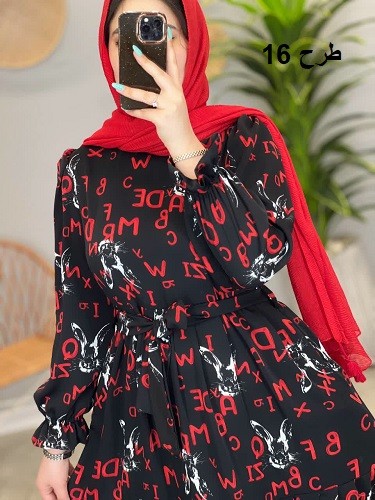 1437- پیراهن عروسکی نازدونه