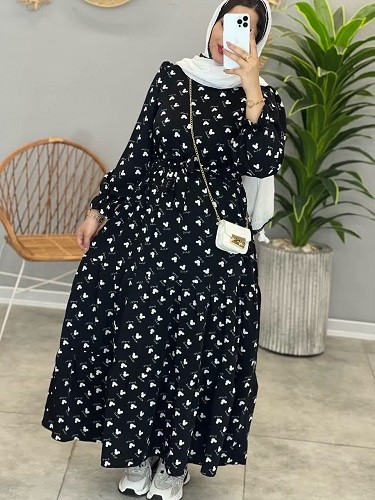 1437- پیراهن عروسکی نازدونه