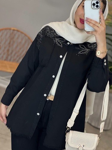 1442- مانتو شومیزی پرادا