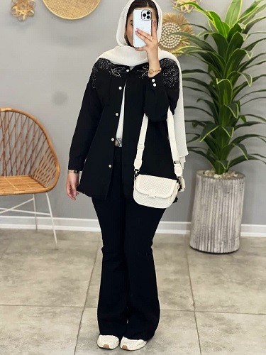 1442- مانتو شومیزی پرادا