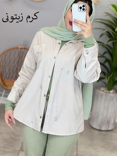 1442- مانتو شومیزی پرادا