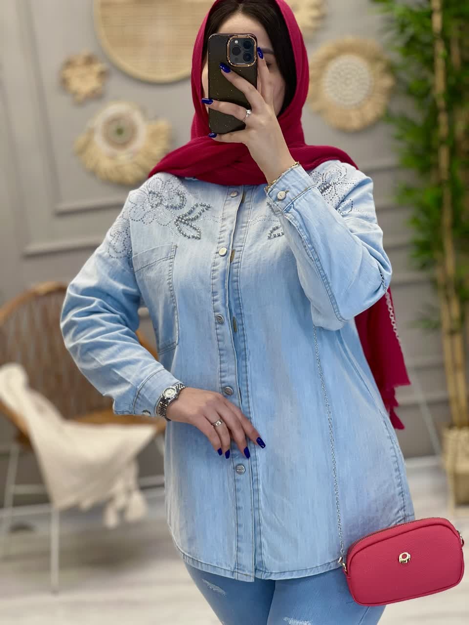 1442- مانتو شومیزی پرادا