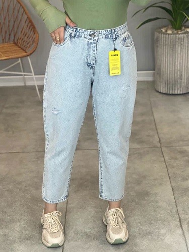 1147-شلوار جین مام استایل