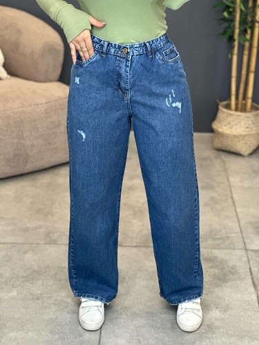 1128- شلوار بگ جین