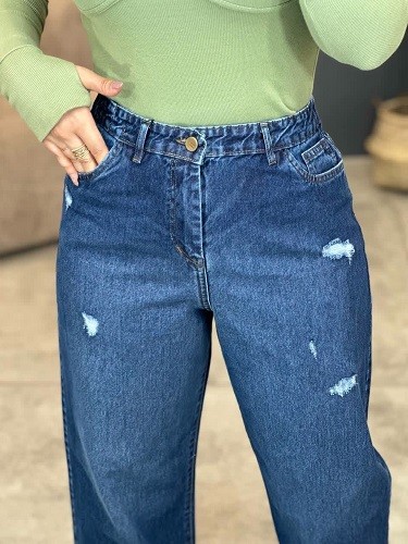 1129-شلوار جین بگ