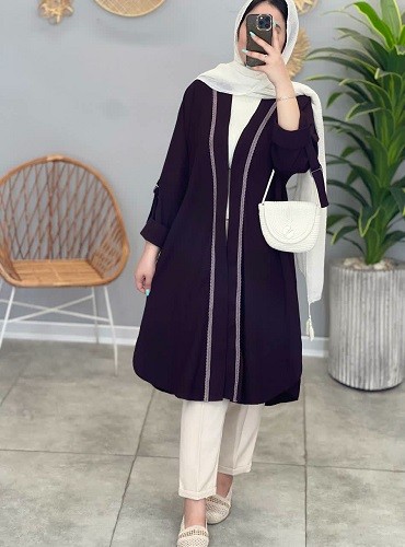 1452- مانتو طنین(ایراد دار)