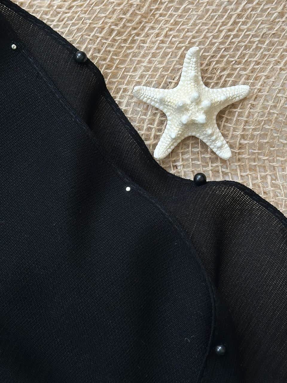 02437- شال گلکسی مروارید