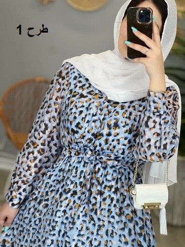 1461-پیراهن بلند فرانک