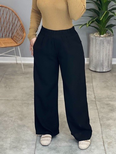 1459-شلوار بگ لینن