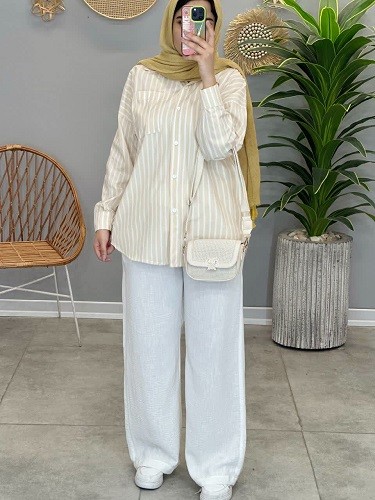 1462-مانتو شومیزی اسپرت